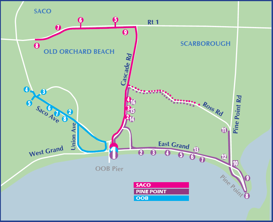 SEASONAL TROLLEYS – Schedule | Biddeford Saco Old Orchard Beach Transit